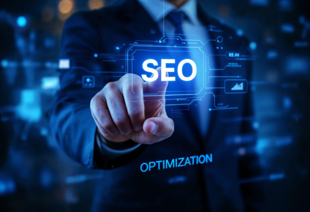 On Page SEO services by Clickmasters Digital Marketing Agency SEO specialist optimising website content for higher Google rankings Keyword research and content optimisation strategy Technical On Page SEO audit and website analysis Internal linking strategy for improved website structure Meta title and meta description optimisation process Website performance optimisation for better user experience Professional On Page SEO consultation for UK businesses